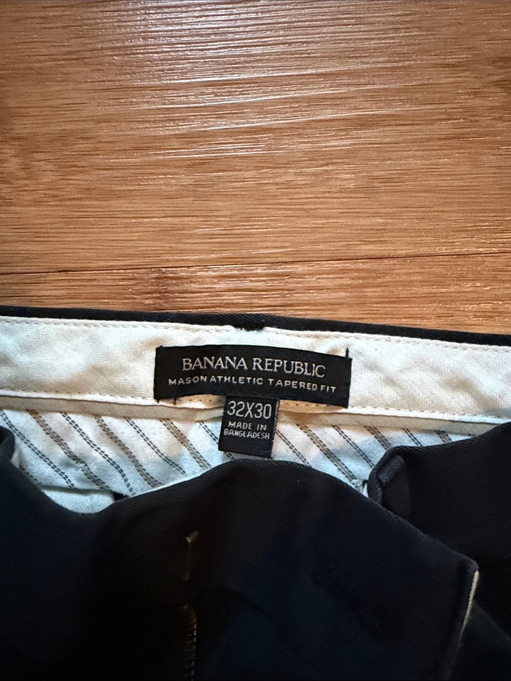 Banana Republic Black Chino Pants - Straight Leg